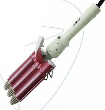 Piastra-Arricciacapelli-Acconciatura-Ricci-Mossi-Effetto-Onde-Capelli-Ondulati