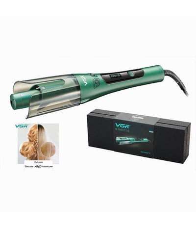 Piastra Arricciacapelli Elettrico Professionale Rotazione Automatica Vgr V-583