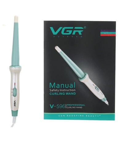 Piastra Arricciacapelli Onda Rivestimento Ceramica Funzione Antiscottatura V-596