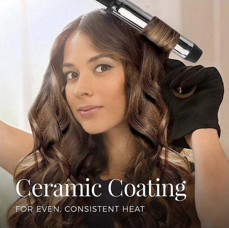 Piastra Arricciacapelli Professionale Rivestito In Ceramica Display Lcd Vgr V525 Bellezza/Cura dei capelli/Strumenti per lo styling/Arricciacapelli Trade Shop italia - Napoli, Commerciovirtuoso.it