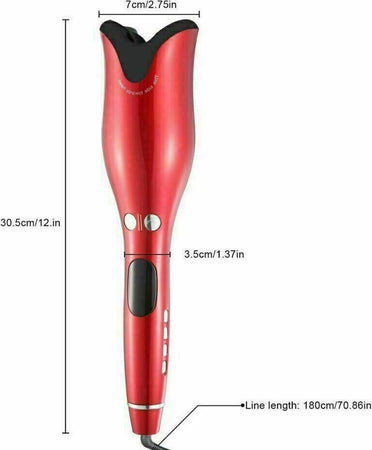 Piastra Automatica Arricciacapelli Boccoli Air spin curl Ceramica Professionale Bellezza/Cura dei capelli/Strumenti per lo styling/Arricciacapelli Zencoccostore - Formia, Commerciovirtuoso.it