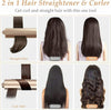 Piastra capelli hair curling 2in1 Onde professionale lisci lisciante Bellezza/Cura dei capelli/Strumenti per lo styling/Piastre per capelli Zencoccostore - Formia, Commerciovirtuoso.it