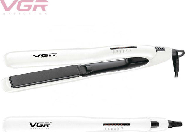 Piastra-Capelli-Lisci-50w-Professionale-Rivestita-In-Ceramica-Display-Lcd-V-552