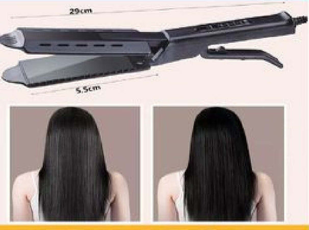 Piastra Capelli Lisci Larga Tecnologia A Vapore Riscaldamento Rapido 45w Tx-9514 Bellezza/Cura dei capelli/Strumenti per lo styling/Piastre per capelli Trade Shop italia - Napoli, Commerciovirtuoso.it