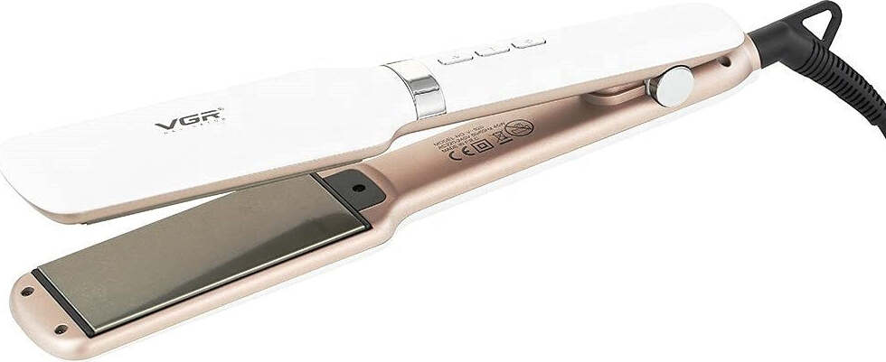 Piastra Capelli Professionale Larga 42mm Rivestita In Ceramica Display Lcd V-520 Salute e Bellezza > Cura dei Capelli > Piastre per capelli Trade Shop italia - Napoli, Commerciovirtuoso.it