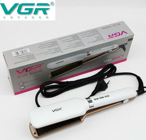 Piastra Capelli Professionale Larga 42mm Rivestita In Ceramica Display Lcd V-520 Salute e Bellezza > Cura dei Capelli > Piastre per capelli Trade Shop italia - Napoli, Commerciovirtuoso.it