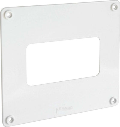 Piastra copri foro 120 x 60 mm per tubo aerazione canalizzata sezione Rettangolare in ABS Fai da te/Prodotti per la costruzione/Riscaldamento e raffreddamento/Registri griglie e sfiatatoi La Zappa - Altamura, Commerciovirtuoso.it