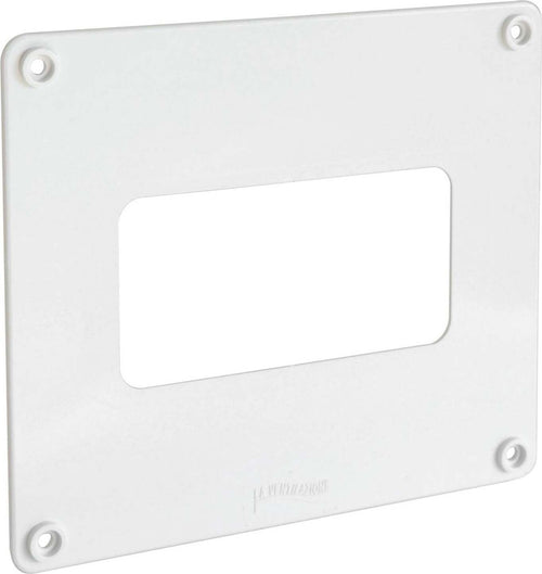 Piastra copri foro 120 x 60 mm per tubo aerazione canalizzata sezione Rettangolare in ABS Fai da te/Prodotti per la costruzione/Riscaldamento e raffreddamento/Registri griglie e sfiatatoi La Zappa - Altamura, Commerciovirtuoso.it