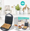 Piastra-Elettrica-Macchina-Per-Waffle-1400w-Con-Rivestimento-Antiaderente-Tx-9947