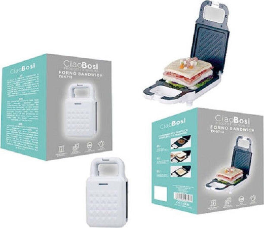 Piastra Elettrica Macchina Sandwich Toast Tostiera Pancake Waffle Panini Tx-9713 Casa e cucina/Elettrodomestici per la cucina/Macchine per Waffle Trade Shop italia - Napoli, Commerciovirtuoso.it