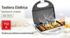 Piastra-Elettrica-Tostiera-Per-Toast-750-Watt-Con-Piastre-Grill-Antiaderenti