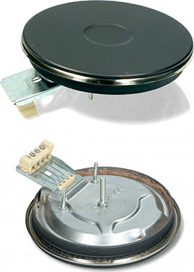 PIASTRA ELETTRICA UNIVERSALE RICAMBIO CUCINE E FORNELLI ø mm.145 - 1000 WATT Casa e cucina/Elettrodomestici per la cucina/Accessori e parti di ricambio/Parti di ricambio per fornelli Rossi Ricambi - Venetico Marina, Commerciovirtuoso.it