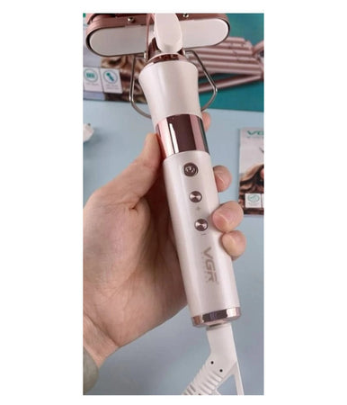 Piastra Ferro Arricciacapelli Professionale Con 5 Onde Da 18 Mm Max 230°c V-528