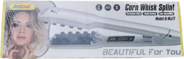 Piastra In Ceramica Tormalina Per Capelli Ondulati Professionale Styling Q-m377 Bellezza/Cura dei capelli/Strumenti per lo styling/Piastre per capelli Trade Shop italia - Napoli, Commerciovirtuoso.it