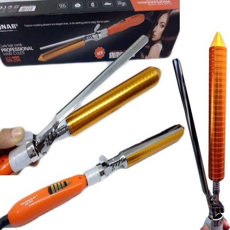 Piastra-In-Ceramica-Tormalina-Per-Capelli-Ricci-Arriccia-22mm-Sn290