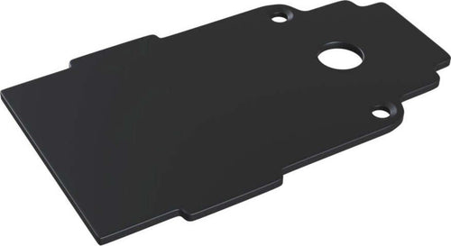 Piastra-Moderna-Per-Binario-Da-Incasso-Alluminio-Nero