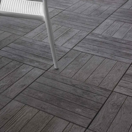 Piastra-ombrellone-palo-laterale-wengè'-50x50-Antracite-Milani-Home