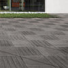 Piastra-ombrellone-palo-laterale-wengè'-50x50-Antracite-Milani-Home