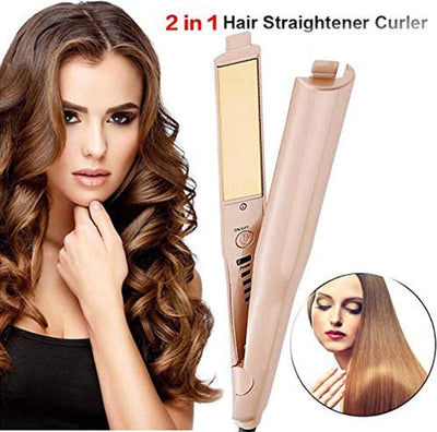 Piastra Per Acconciatura Capelli 2in1 Ricci E Lisci Twistline Hair Curling Iron Piastre per capelli Trade Shop italia - Napoli, Commerciovirtuoso.it