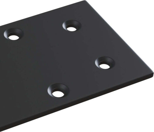 Piastra-Per-Binario-Moderno-Alluminio-Nero-Spessa-8Cm