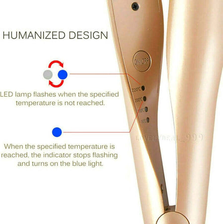Piastra-Per-Capelli-2-In-1-Iron-Pro-Arricciacapelli-Professionale-230°c-Ricci