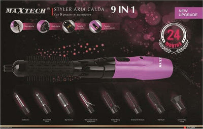 Piastra-Per-Capelli-9in1-Spazzola-Cavo-Girevole-Acconciatura-Maxtech-Styler-01