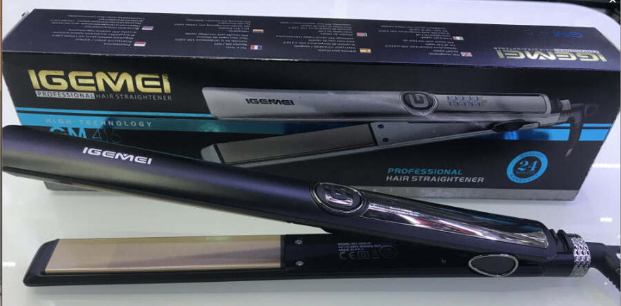 Piastra-Per-Capelli-Gm416-Professionale-Lisciante-Ceramica-Controllo-Temperatura