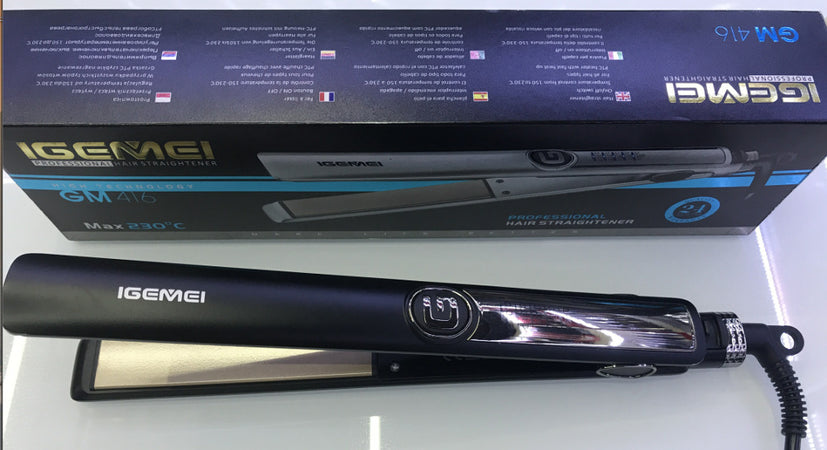 Piastra Per Capelli Gm416 Professionale Lisciante Ceramica Controllo Temperatura Bellezza/Cura dei capelli/Strumenti per lo styling/Piastre per capelli Trade Shop italia - Napoli, Commerciovirtuoso.it