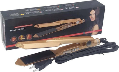 Piastra Per Capelli In Ceramica Con Temperatura Regolabile Lisciante Gm-2817 Salute e Bellezza > Cura dei Capelli > Piastre per capelli Trade Shop italia - Napoli, Commerciovirtuoso.it