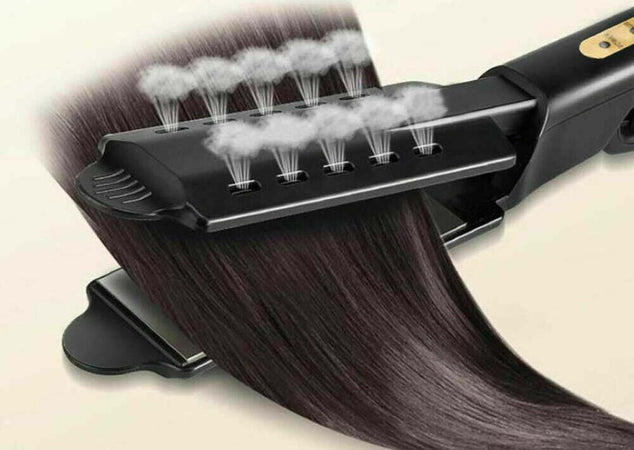 Piastra Per Capelli Ionico A Vapore In Tormalina Professionale Super Lisciante Salute e Bellezza > Cura dei Capelli > Piastre per capelli Trade Shop italia - Napoli, Commerciovirtuoso.it