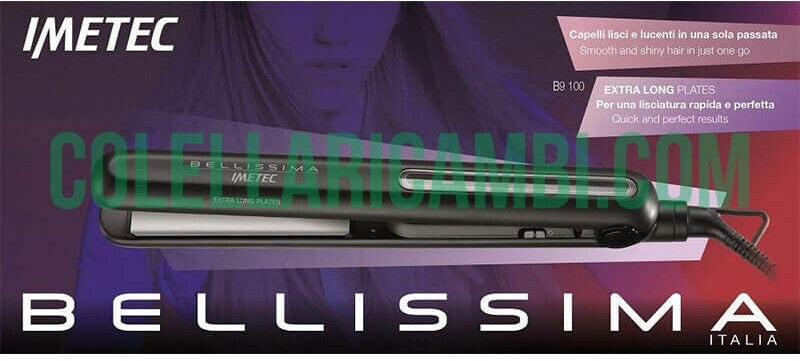 Piastra per Capelli Larga Imetec Absolute B9 100