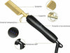 Piastra-per-capelli-lisci-pettine-lisciante-riscaldamento-elettrico-48W
