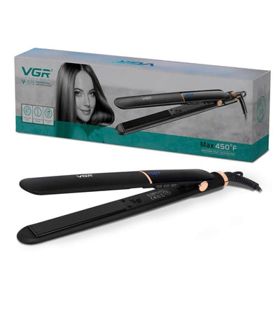 Piastra Per Capelli Lisciante Donna 50w Display Led Con 7 Temperature Vgr V-515