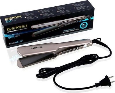 Piastra Per Capelli Lisciante In Titanio Professionale Da 150?c A 230?c Gm-419 Salute e Bellezza > Cura dei Capelli > Piastre per capelli Trade Shop italia - Napoli, Commerciovirtuoso.it