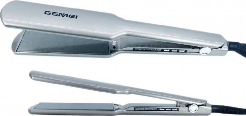 Piastra-Per-Capelli-Lisciante-In-Titanio-Professionale-Da-150°c-A-230°c-Gm-419
