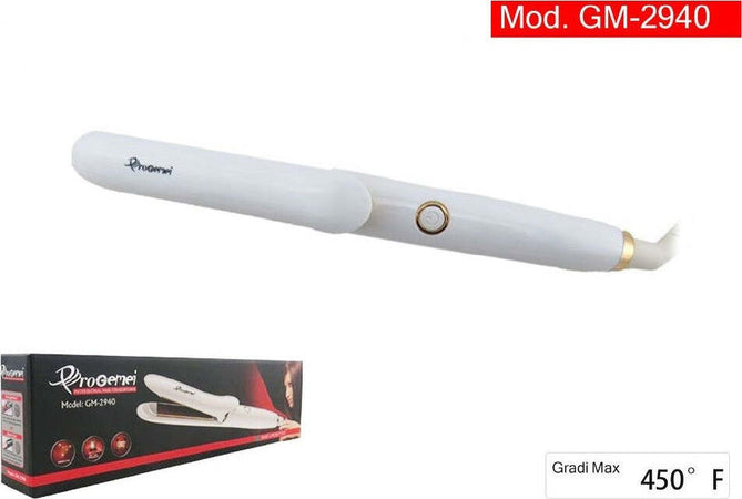 Piastra Per Capelli Lisciante Professionale Rivestimento In Ceramica Gm-2940 Bellezza/Cura dei capelli/Strumenti per lo styling/Piastre per capelli Trade Shop italia - Napoli, Commerciovirtuoso.it