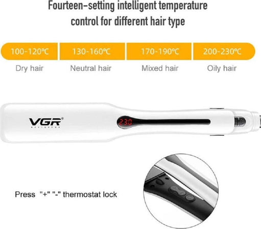 Piastra-Per-Capelli-Lisciante-Professionale-Temperatura-Regolabile-50w-Vgr-V-556