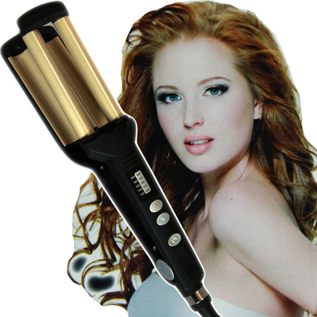 PIASTRA PER CAPELLI ONDULATI EFFETTO ONDE ARRICCIACAPELLI CERAMICA 200° Bellezza/Cura dei capelli/Strumenti per lo styling/Arricciacapelli Trade Shop italia - Napoli, Commerciovirtuoso.it