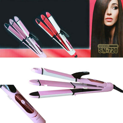 Piastra Per Capelli Professionale Effetto Ricci Onde Ceramica Max 220? Sn 720 Salute e Bellezza > Cura dei Capelli > Piastre per capelli Trade Shop italia - Napoli, Commerciovirtuoso.it