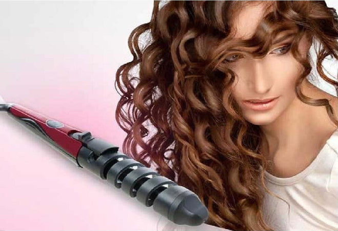 PIASTRA PER CAPELLI RICCI IN CERAMICA PIASTRA SPIRALE ARRICCIACAPELLI Bellezza/Cura dei capelli/Strumenti per lo styling/Arricciacapelli Trade Shop italia - Napoli, Commerciovirtuoso.it
