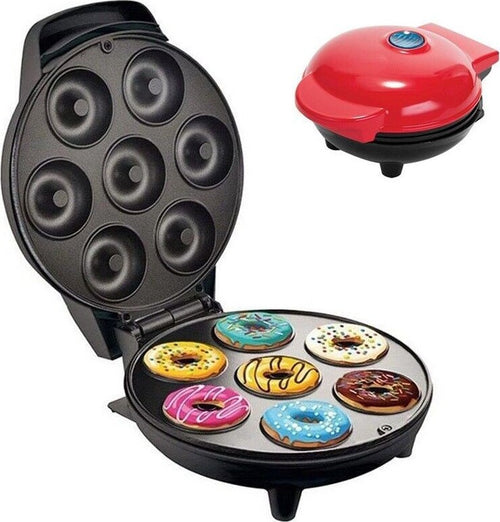 Piastra-per-Mini-Ciambelle-Macchina-elettrica-per-Ciambelle-Antiaderente-Express