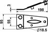 Piastra portacoltello adattabile Fahr 06563514