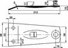 Piastra portacoltello adattabile Fahr 06563514