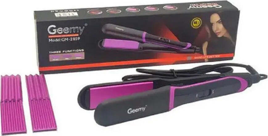 Piastra-Professionale-Capelli-3in1-Multistyler-Ondulata-Ugelli-3-Funzioni-Gm2859