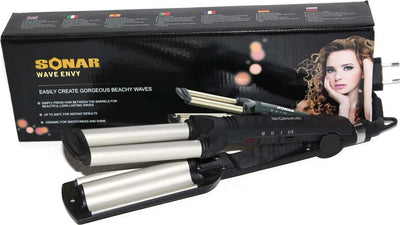 PIASTRA SONAR WAVE ENVY CAPELLI ONDULATI MOSSI ARRICCIA ONDE IN METALLO Bellezza/Cura dei capelli/Strumenti per lo styling/Arricciacapelli Trade Shop italia - Napoli, Commerciovirtuoso.it