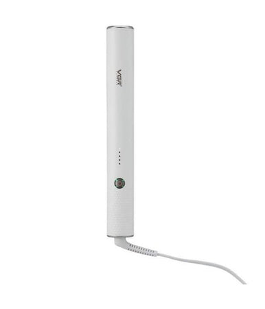Piastra Spazzola Con Rivestimento Ceramica Pettine Capelli Professionale V-586