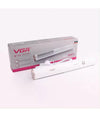 Piastra Spazzola Con Rivestimento Ceramica Pettine Capelli Professionale V-586