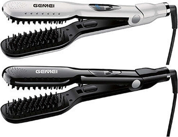 PIASTRA SPAZZOLA PER CAPELLI LISCI IN CERAMICA PROFESSIONALE 230° 45W GM 418 Bellezza/Cura dei capelli/Strumenti per lo styling/Piastre per capelli Trade Shop italia - Napoli, Commerciovirtuoso.it