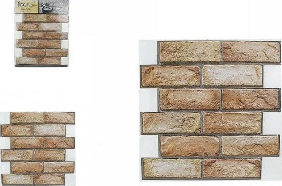 Piastrella-3d-Mattonella-Adesivo-Da-Parete-Muro-Pannello-30-X-30-Cm-65068