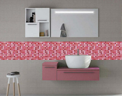 Piastrella 3d Mosaico Mattonella Parete Ritagliabili Murali Adesivi 30x30cm Rosa Casa, arredamento e bricolage > Accessori Casa > Stickers e Adesivi Trade Shop italia - Napoli, Commerciovirtuoso.it